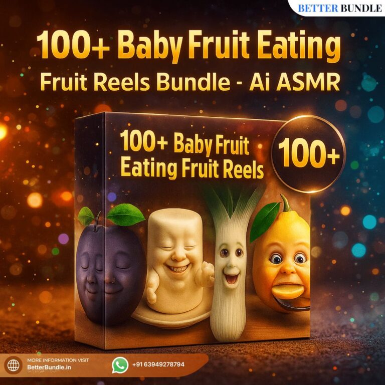 100+ AI ASMR Baby Fruit Eating Reels Bundle – The Ultimate Viral Reels Bundle for Fast Growth in 2026 - betterbundle.in