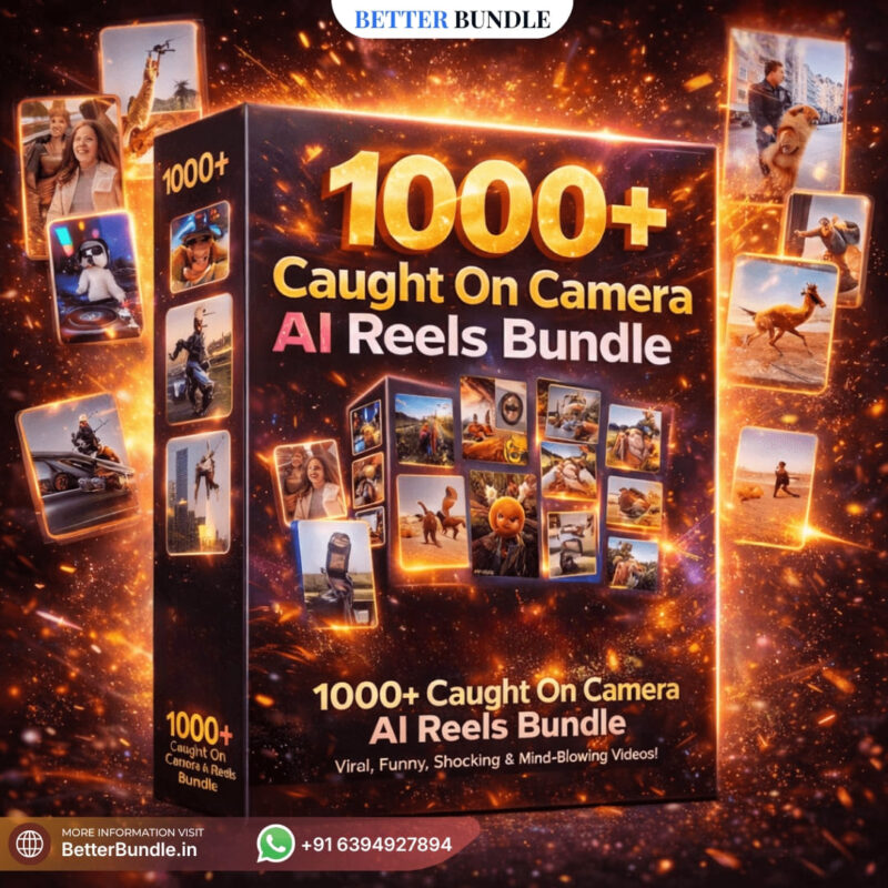 1000+ AI Reels Bundle – Ultimate Viral Caught On Camera Reels Bundle for Explosive Growth | BetterBundle.in - betterbundle.in