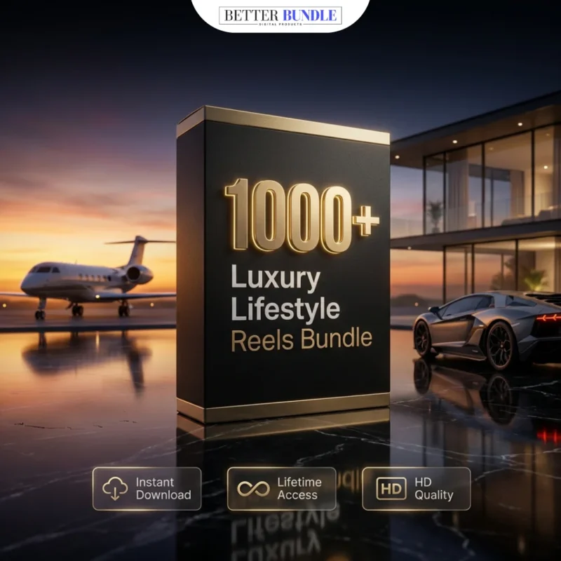 1000+ Luxury Lifestyle Reels Bundle – Premium Viral Content for Powerful Instagram Growth in 2026 | BetterBundle.in - betterbundle.in