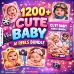 1200+ Cute Baby AI Reels Bundle – Powerful Viral Reels Bundle for Fast Growth | BetterBundle.in - betterbundle.in