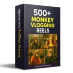 500+ AI Monkey Vlogs Style Vlogging Video Bundle | Viral AI Video Pack| Betterbundle.in - betterbundle.in