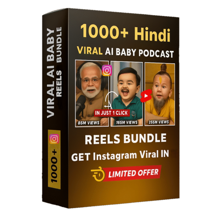 5000+ AI Baby Reels Bundle – Viral Baby Content for Instagram, TikTok & YouTube Shorts | BetterBundle.in - betterbundle.in