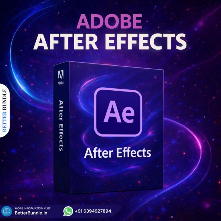 Adobe After Effects for Windows – Powerful Motion Graphics & VFX Software | BetterBundle.in - betterbundle.in
