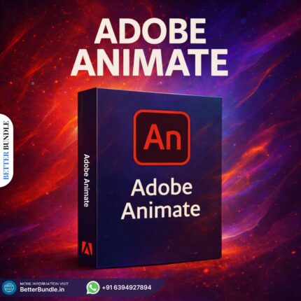 Adobe Animate for Windows – Powerful Lifetime 2D Animation Software | BetterBundle.in - betterbundle.in