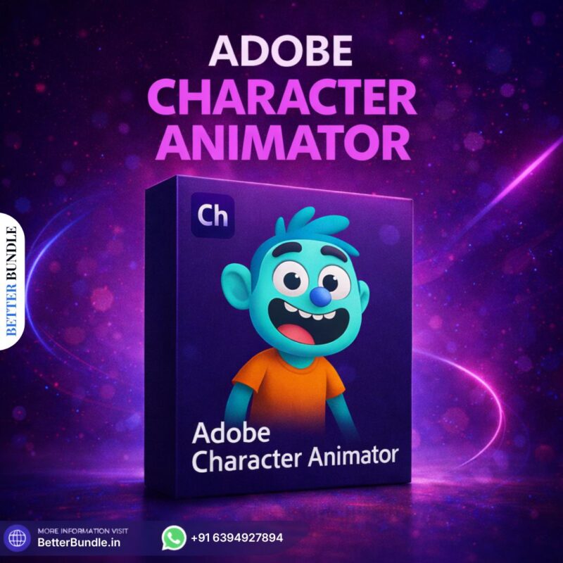 Adobe Character Animator – Powerful Real-Time Character Animation Software for Windows | BetterBundle.in - betterbundle.in