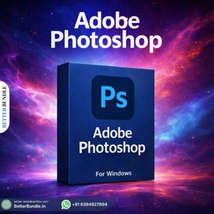 Adobe Photoshop for Windows – Professional Photo Editing Software with Advanced Tools | BetterBundle.in - betterbundle.in