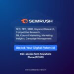 SEMrush Guru Premium – Advanced SEO Tool for Keyword Research, Competitor Analysis & Traffic Growth | BetterBundle.in - betterbundle.in